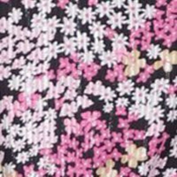 MICHAEL MICHAEL KORS Womens Black Elastic Waist Skirt Lined Midi Dress M - Picture 4 of 4